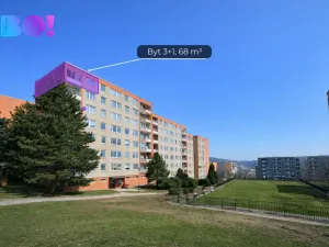 Prodej bytu 3+1, Zlín, Podlesí II, 62 m2