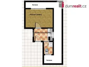 Pronájem bytu 1+kk, Praha - Smíchov, Mošnova, 62 m2