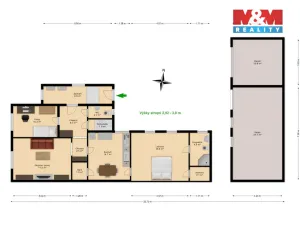 Prodej rodinného domu, Kladno - Švermov, Dvořákova, 92 m2