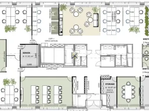Pronájem kanceláře, Praha - Dejvice, Generála Píky, 620 m2