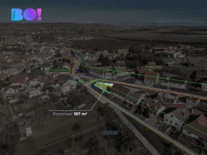 Prodej pozemku pro bydlení, Pouzdřany, Sklepní, 187 m2