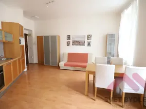Pronájem bytu 2+kk, Praha - Nové Město, Koubkova, 52 m2