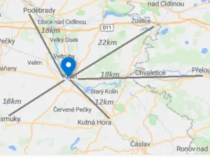 Prodej pozemku, Kolín, Zličská, 18 m2