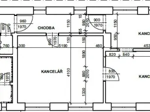 Pronájem kanceláře, Střítež - Kaplice-nádraží