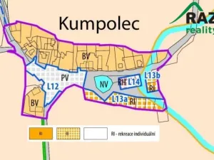 Prodej zahrady, Tisová - Kumpolec, 393 m2