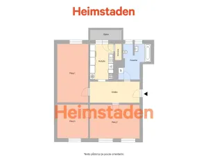 Pronájem bytu 3+1, Ostrava - Moravská Ostrava, Na Desátém, 83 m2