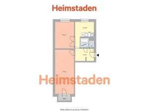 Pronájem bytu 2+1, Havířov - Město, Edisonova, 50 m2