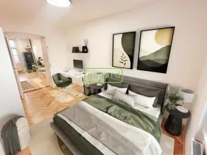 Pronájem bytu 2+kk, Praha - Žižkov, Vlkova, 34 m2