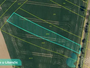 Prodej podílu 1/2 pole, Hoštice, 729 m2