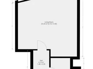 Pronájem bytu 1+kk, Praha - Hostivař, Bratislavská, 34 m2