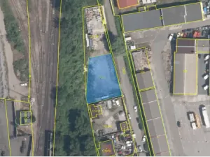 Pronájem komerčního pozemku, Kladno, Oldřichova, 804 m2