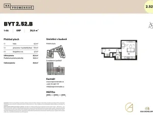 Prodej bytu 1+kk, Brno, 29 m2