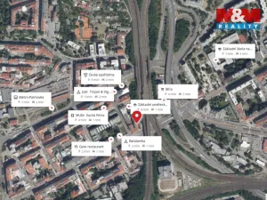 Pronájem bytu 3+kk, Praha - Libeň, Sokolovská, 61 m2