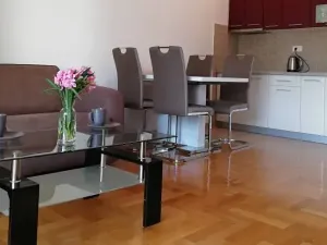 Prodej bytu 1+kk, Bečići, Černá Hora, 47 m2