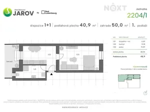 Prodej bytu 1+1, Praha - Žižkov, Na mokřině, 91 m2