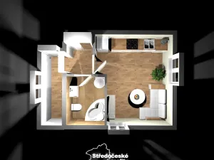 Prodej bytu 1+kk, Mšené-lázně, Mládežnická, 22 m2