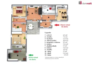 Prodej rodinného domu, Hostín, 210 m2
