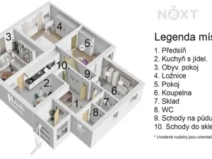 Prodej rodinného domu, Oslavany, 90 m2