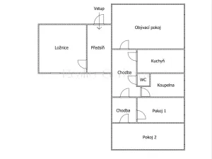 Prodej bytu 4+1, Jindřichův Hradec - Jindřichův Hradec I, Sady, 108 m2