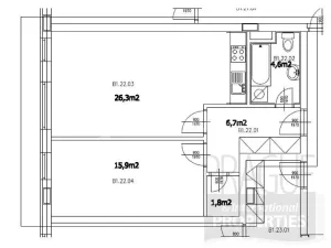 Prodej bytu 2+kk, Praha - Michle, Pod Bohdalcem I, 55 m2
