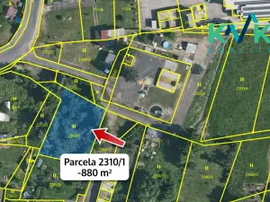 Prodej pozemku pro bydlení, Krásné Údolí, 880 m2