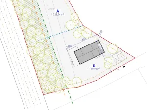Prodej pozemku pro bydlení, Osečná - Chrastná, 1159 m2