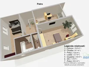 Pronájem rodinného domu, Horoušany, Gabčíkova, 130 m2