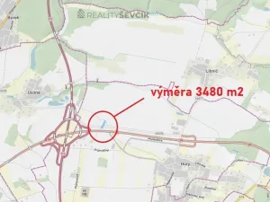 Prodej komerčního pozemku, Hůry, Pod Strání, 3480 m2