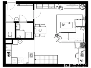 Prodej bytu 2+kk, Šestajovice, Komenského, 63 m2