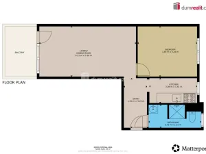 Pronájem bytu 2+1, Zlín, Dukelská, 49 m2