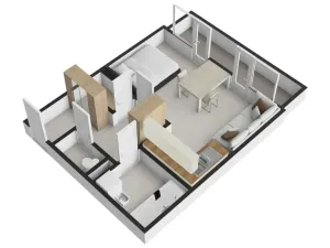 Prodej bytu 1+kk, Žacléř - Prkenný Důl, 44 m2