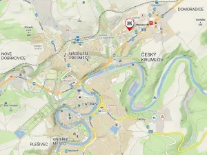 Pronájem bytu 1+kk, Český Krumlov - Domoradice, Urbinská, 31 m2