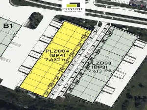 Pronájem skladu, Plzeň - Skvrňany, Ke Karlovu, 7632 m2