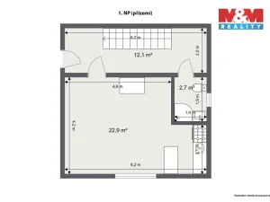 Prodej rodinného domu, Kraslice, Polní, 77 m2