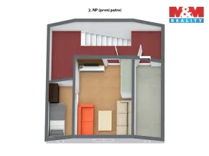 Prodej rodinného domu, Kraslice, Polní, 77 m2