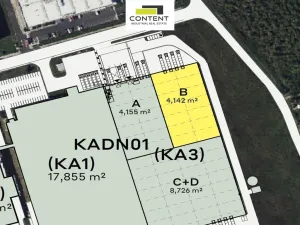 Pronájem výrobních prostor, Kadaň, Královský Vrch, 4142 m2