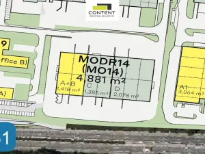 Pronájem skladu, Modřice, Evropská, 1418 m2