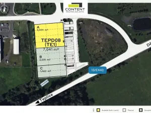 Pronájem skladu, Krupka - Nové Modlany, Kateřinská, 3344 m2