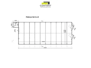 Pronájem skladu, Rousínov, Tománkova, 1500 m2