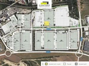 Pronájem skladu, Brno - Slatina, Tuřanka, 14966 m2