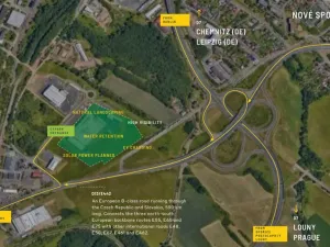 Pronájem výrobních prostor, Chomutov, Karlovarská, 11500 m2