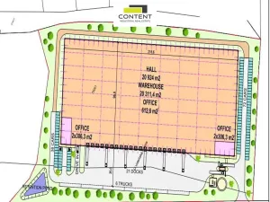 Pronájem skladu, Jindřichův Hradec - Jindřichův Hradec III, Jiráskovo předměstí, 20311 m2