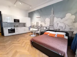 Pronájem bytu 1+kk, Praha, Hálkova, 31 m2