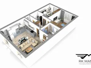 Prodej rodinného domu, Veliká Ves, Slunečná, 71 m2