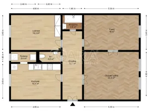 Pronájem bytu 3+1, Praha - Vinohrady, Lužická, 93 m2