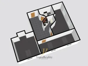 Pronájem kanceláře, Olomouc - Hodolany, Blanická, 65 m2