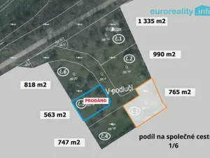 Prodej pozemku pro bydlení, Plzeň - Božkov, 765 m2