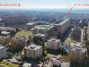 Pronájem bytu 1+kk, Praha - Kobylisy, Jelínkova, 35 m2