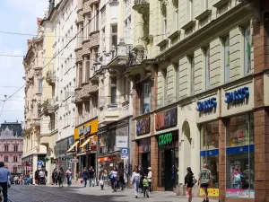 Pronájem bytu 2+kk, Brno, Masarykova, 62 m2