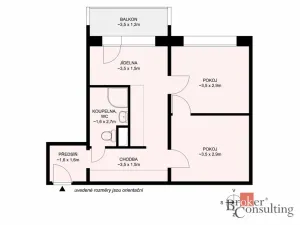Prodej bytu 1+1, České Budějovice - České Budějovice 2, Vodňanská, 43 m2